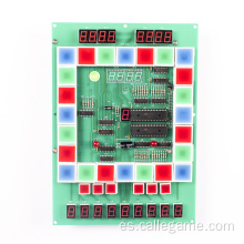 Juego personalizado de la placa de PCB Mario Arcade con acrílico